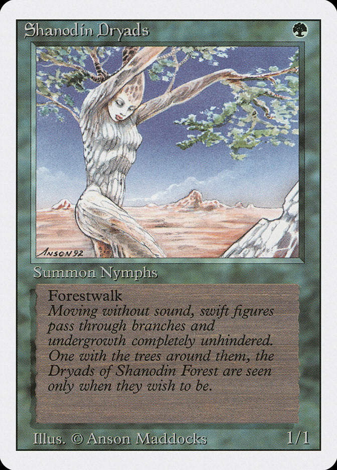 Shanodin Dryads [3rd Edition]