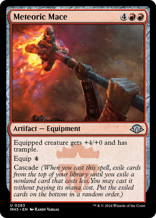 Meteoric Mace [Modern Horizons 3] [Foil]