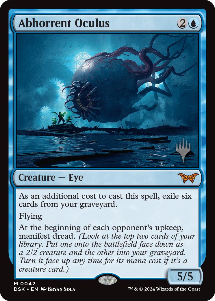 Abhorrent Oculus (Promo Pack) [Duskmourn: House of Horror Promos] [Foil]