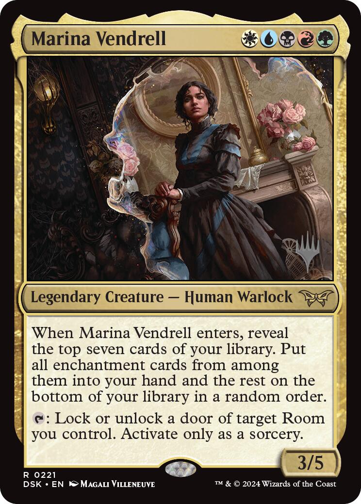 Marina Vendrell (Promo Pack) [Duskmourn: House of Horror Promos] [Foil]