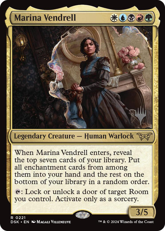 Marina Vendrell (Promo Pack) [Duskmourn: House of Horror Promos] [Foil]