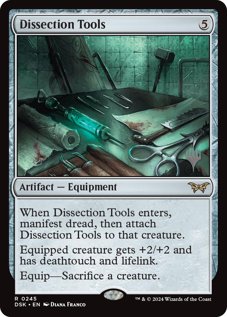 Dissection Tools (Promo Pack) [Duskmourn: House of Horror Promos] [Foil]