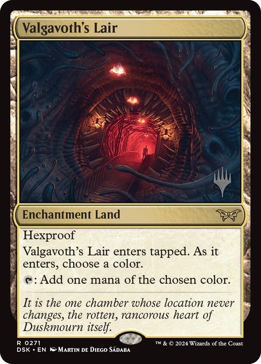Valgavoth's Lair (Promo Pack) [Duskmourn: House of Horror Promos] [Foil]