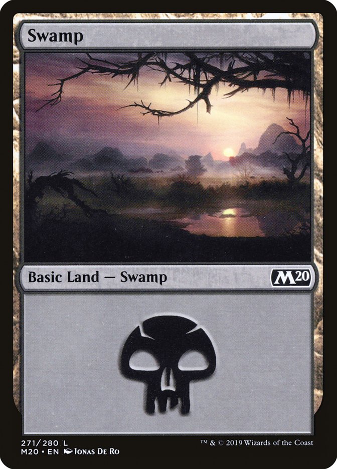 Swamp (271) [Core Set 2020] [Foil]