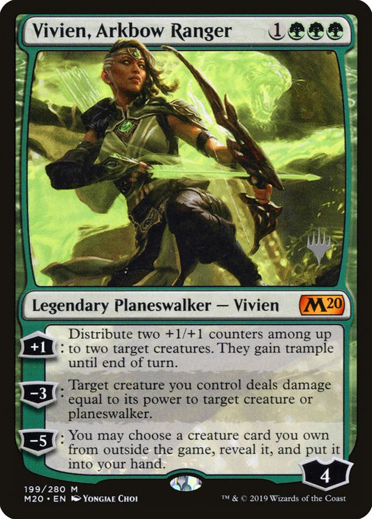 Vivien, Arkbow Ranger (Promo Pack) [Core Set 2020 Promos] [Foil]
