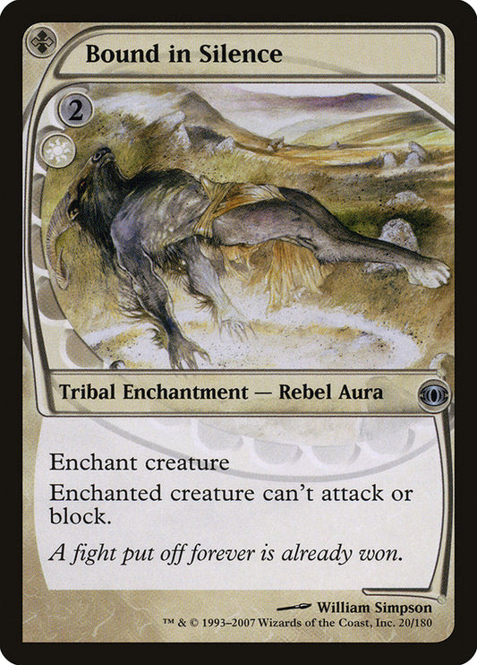 Bound in Silence [Future Sight] [Foil]