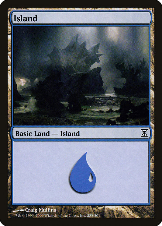 Island (288) [Time Spiral] [Foil]