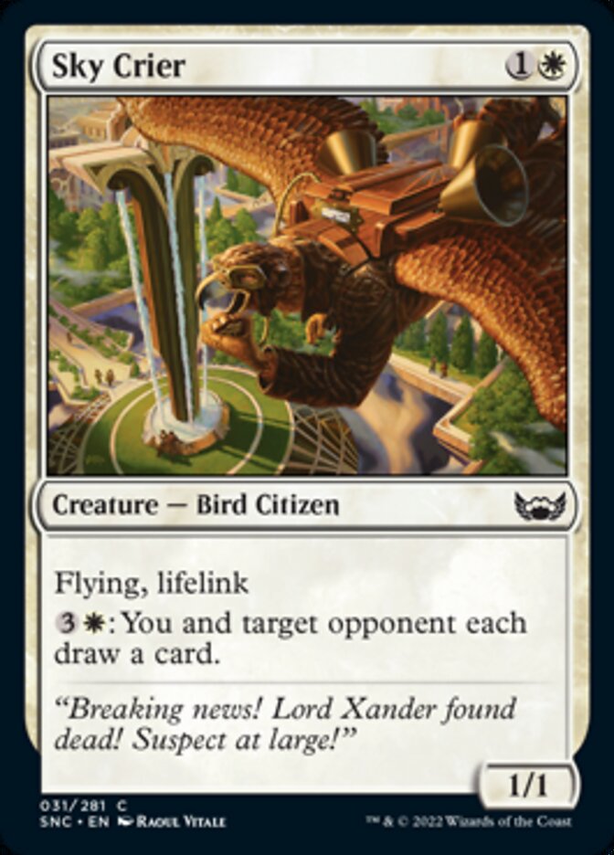 Sky Crier [Streets of New Capenna] [Foil]