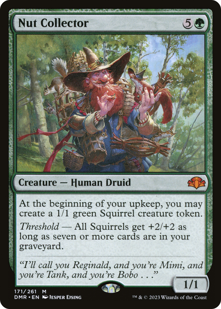 Nut Collector [Dominaria Remastered] [Foil]