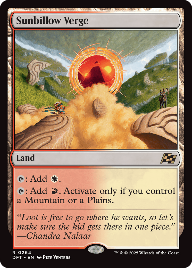 Sunbillow Verge [Aetherdrift] [Foil]