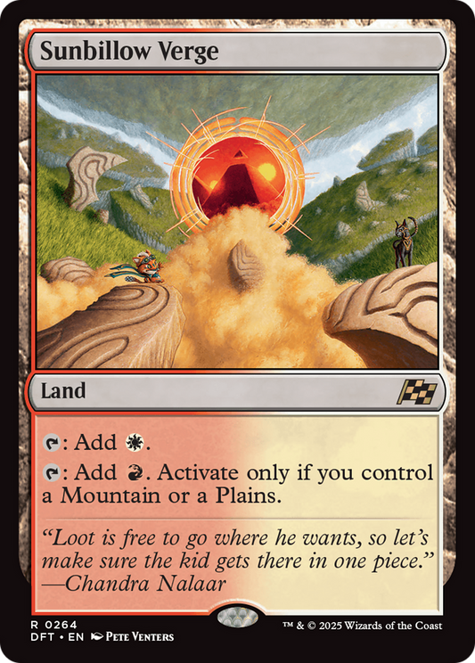 Sunbillow Verge [Aetherdrift] [Foil]