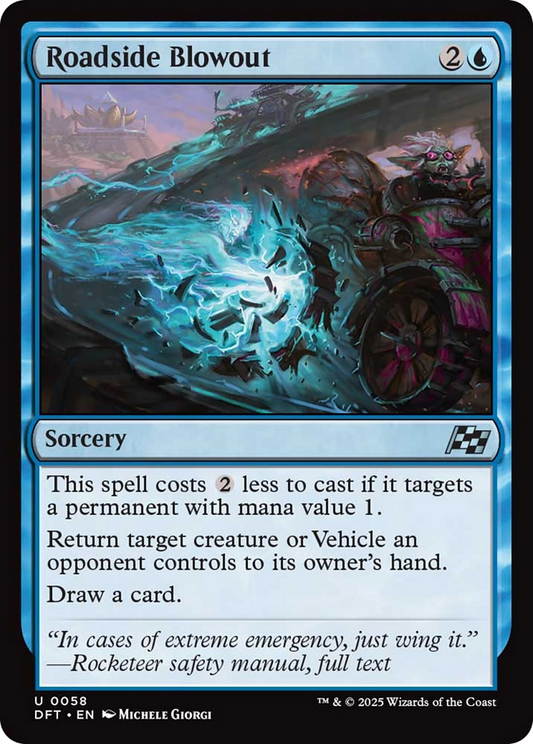 Roadside Blowout [Aetherdrift] [Foil]