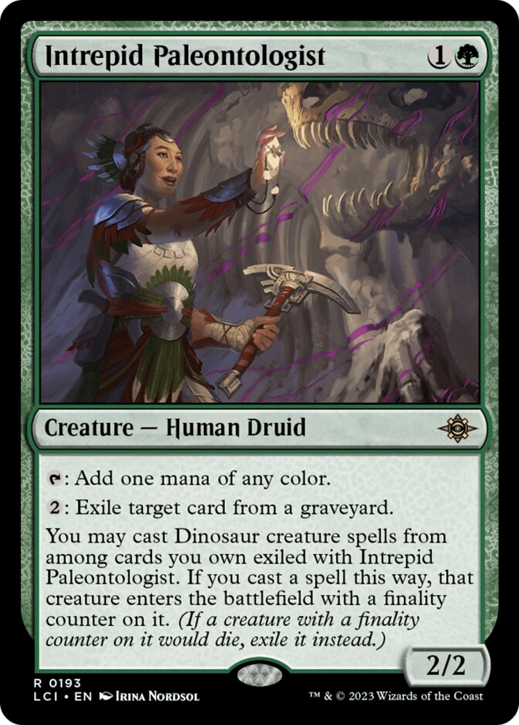 Intrepid Paleontologist [The Lost Caverns of Ixalan] [Foil]
