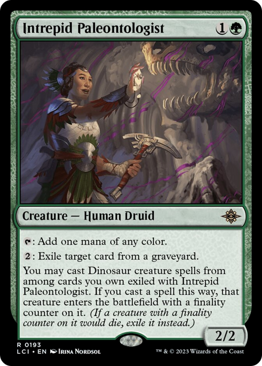 Intrepid Paleontologist [The Lost Caverns of Ixalan] [Foil]