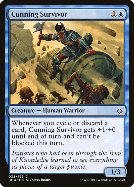 Cunning Survivor [Hour of Devastation] [Foil]