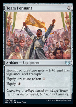 Team Pennant [Strixhaven: School of Mages] [Foil]
