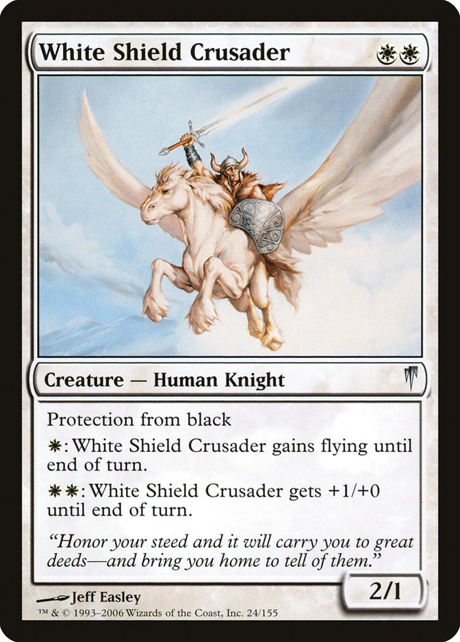White Shield Crusader [Coldsnap] [Foil]