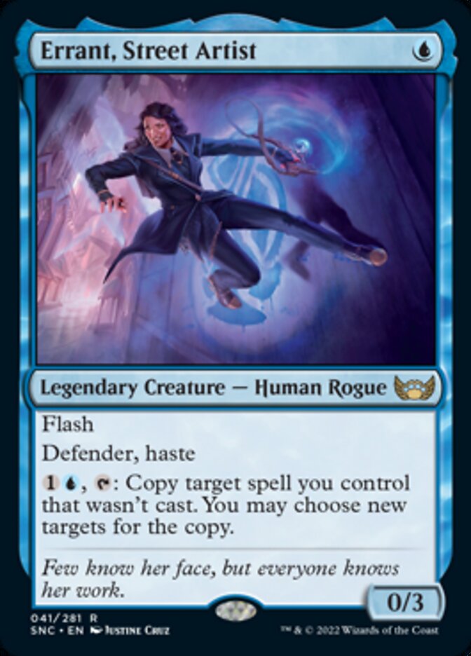 Errant, Street Artist [Streets of New Capenna] [Foil]