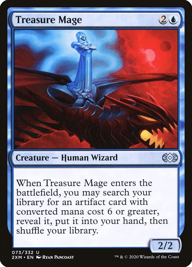 Treasure Mage [Double Masters] [Foil]