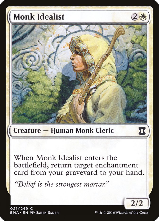 Monk Idealist [Eternal Masters] [Foil]