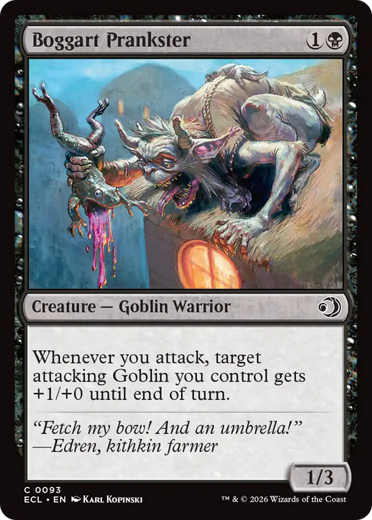 Boggart Prankster [Lorwyn Eclipsed] [Foil]