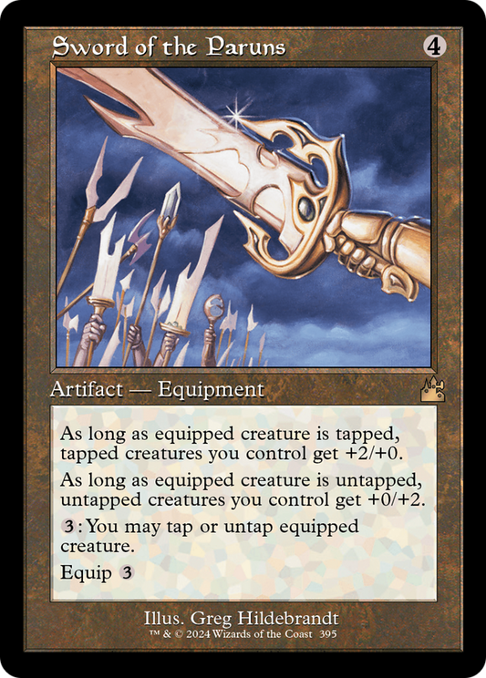 Sword of the Paruns (Retro Frame) [Ravnica Remastered] [Foil]