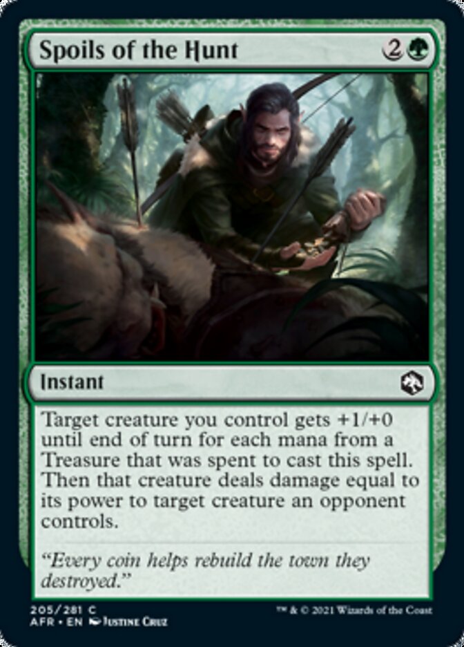 Spoils of the Hunt [Dungeons & Dragons: Adventures in the Forgotten Realms] [Foil]
