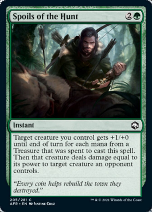 Spoils of the Hunt [Dungeons & Dragons: Adventures in the Forgotten Realms] [Foil]