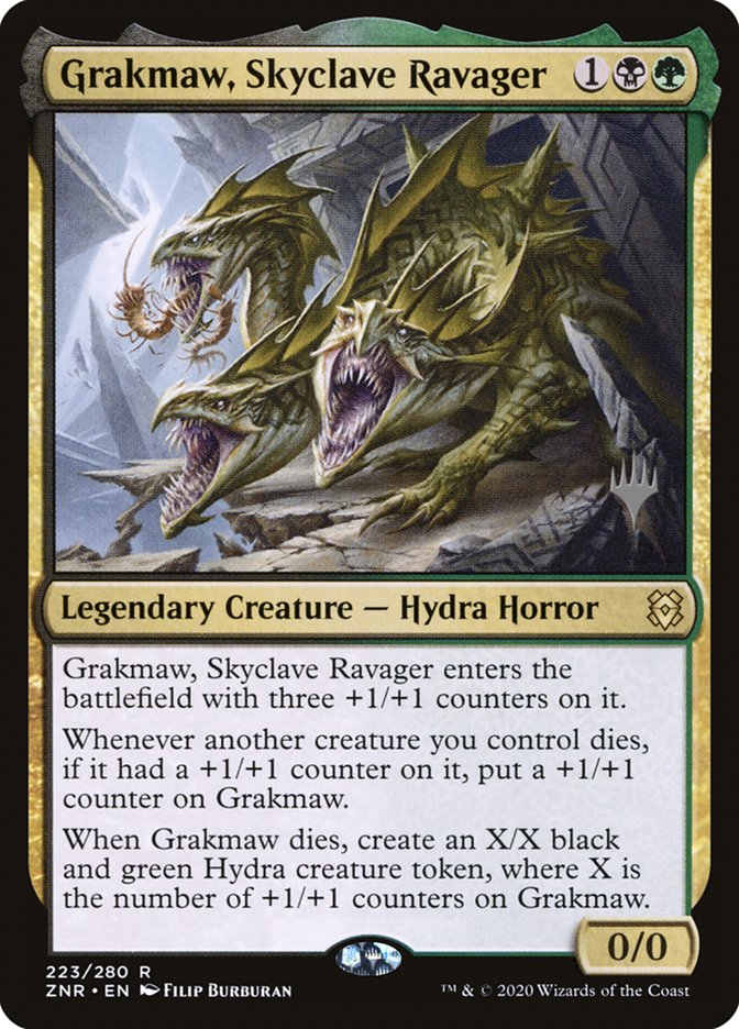 Grakmaw, Skyclave Ravager (Promo Pack) [Zendikar Rising Promos] [Foil]