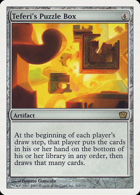 Teferi's Puzzle Box [Ninth Edition] [Foil]