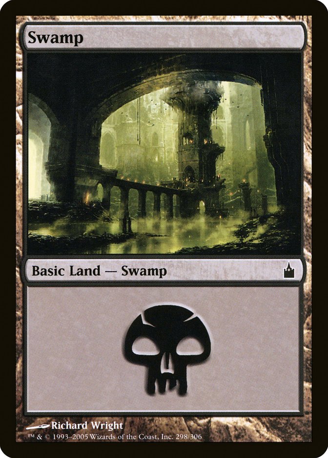 Swamp (298) [Ravnica: City of Guilds] [Foil]