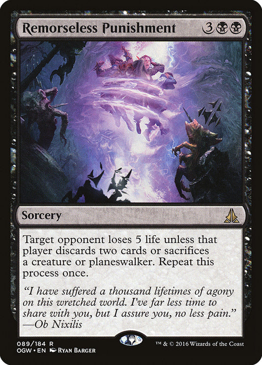 Remorseless Punishment [Oath of the Gatewatch] [Foil]