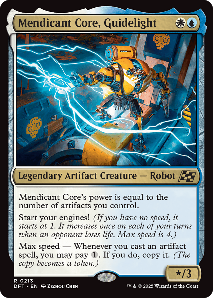 Mendicant Core, Guidelight [Aetherdrift] [Foil]