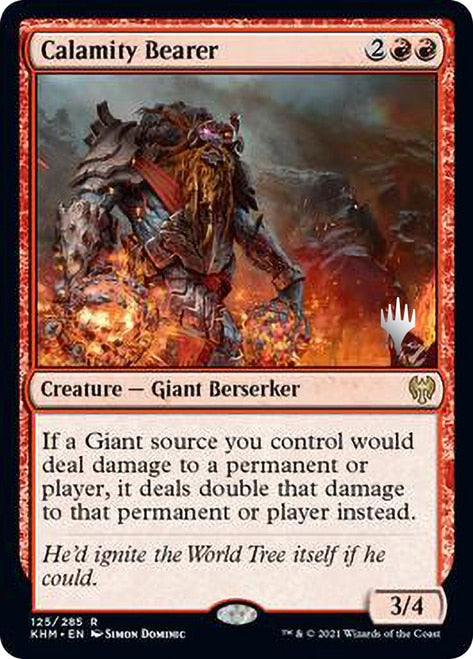 Calamity Bearer (Promo Pack) [Kaldheim Promos] [Foil]
