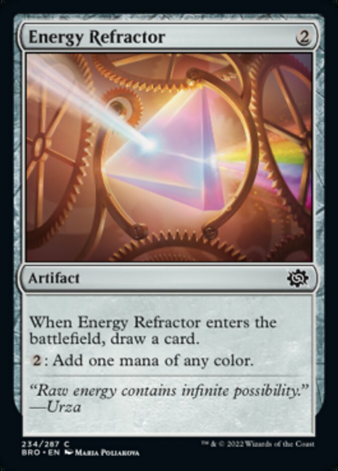Energy Refractor [The Brothers' War] [Foil]