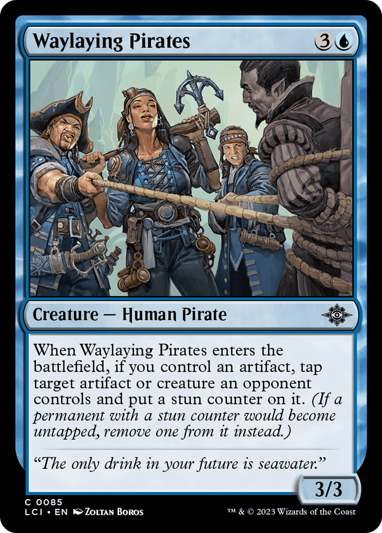 Waylaying Pirates [The Lost Caverns of Ixalan] [Foil]