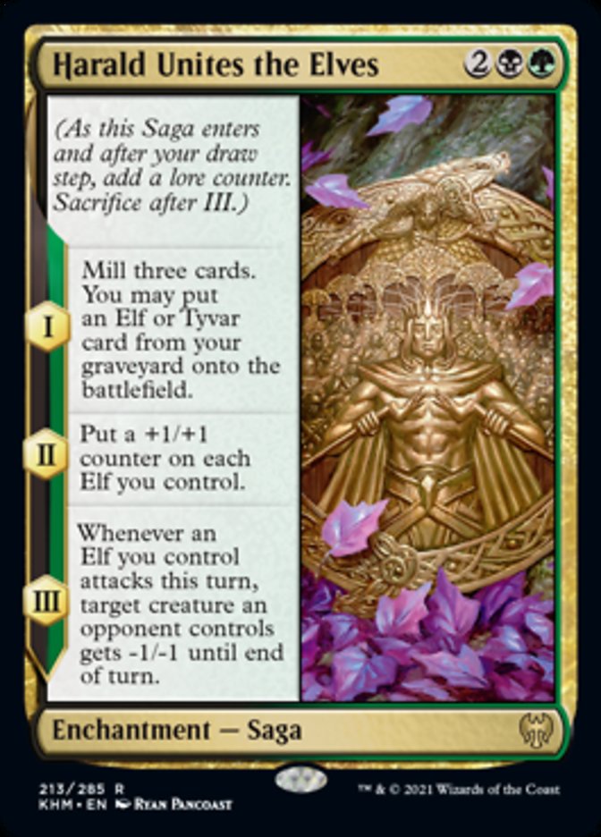 Harald Unites the Elves [Kaldheim] [Foil]