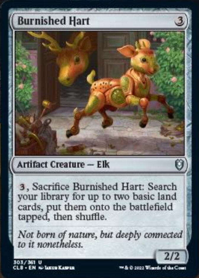 Burnished Hart [Commander Legends: Battle for Baldur's Gate] [Foil]
