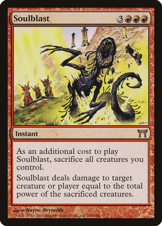 Soulblast [Champions of Kamigawa] [Foil]