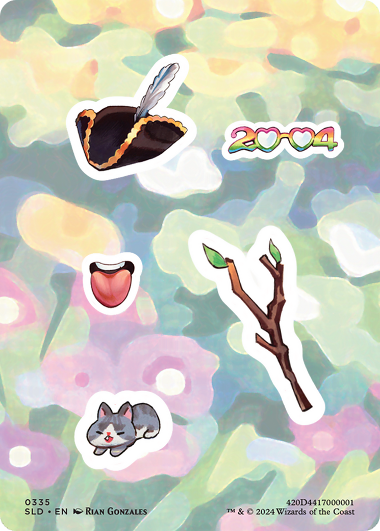 Sticker Sheet (0335) [Secret Lair Drop Series] [Foil]