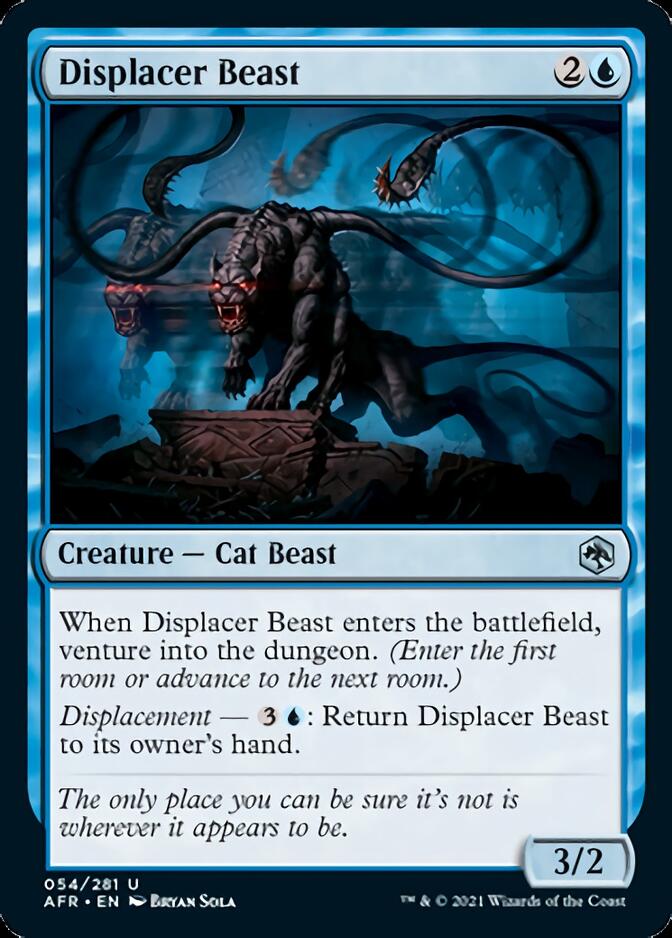 Displacer Beast [Dungeons & Dragons: Adventures in the Forgotten Realms] [Foil]