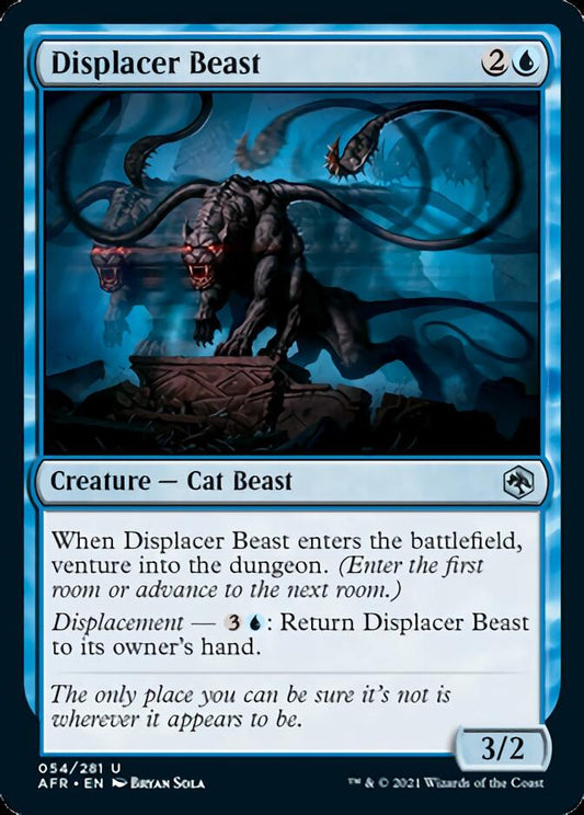 Displacer Beast [Dungeons & Dragons: Adventures in the Forgotten Realms] [Foil]