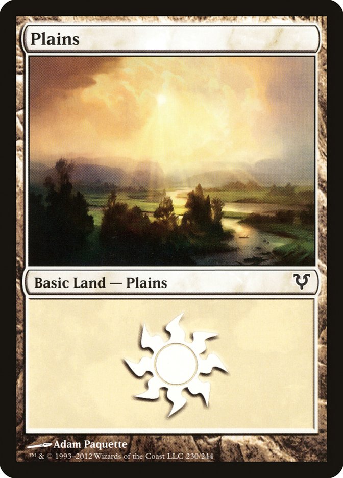 Plains (230) [Avacyn Restored] [Foil]