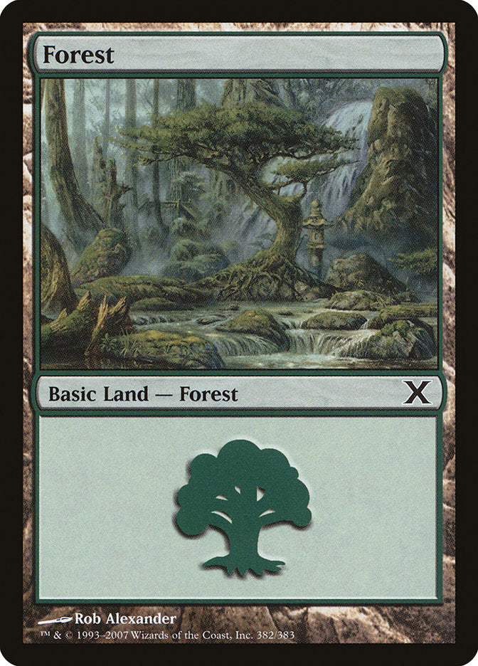Forest (382) [Tenth Edition] [Foil]