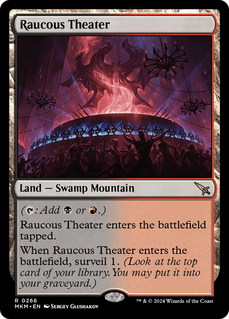 Raucous Theater [Murders at Karlov Manor] [Foil]