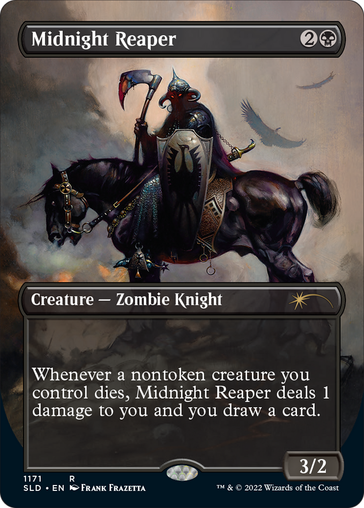Midnight Reaper (Borderless) [Secret Lair Drop Series] [Foil]