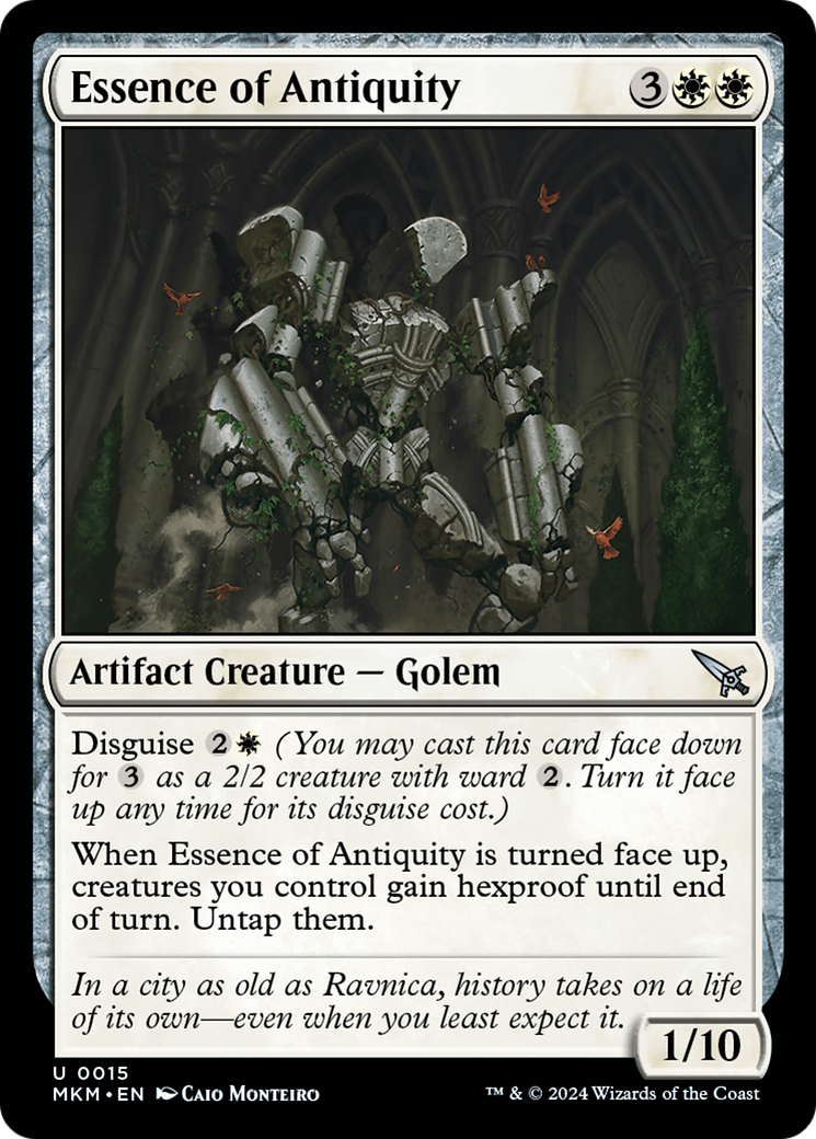 Essence of Antiquity [Murders at Karlov Manor] [Foil]