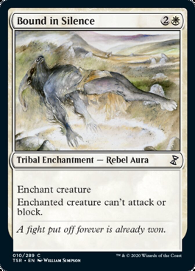 Bound in Silence [Time Spiral Remastered] [Foil]