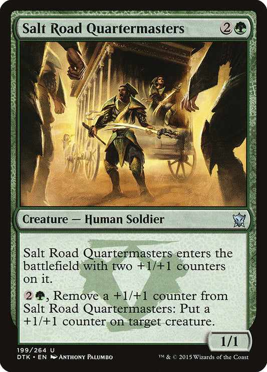 Salt Road Quartermasters [Dragons of Tarkir] [Foil]