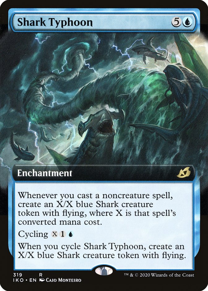 Shark Typhoon (Extended Art) [Ikoria: Lair of Behemoths] [Foil]